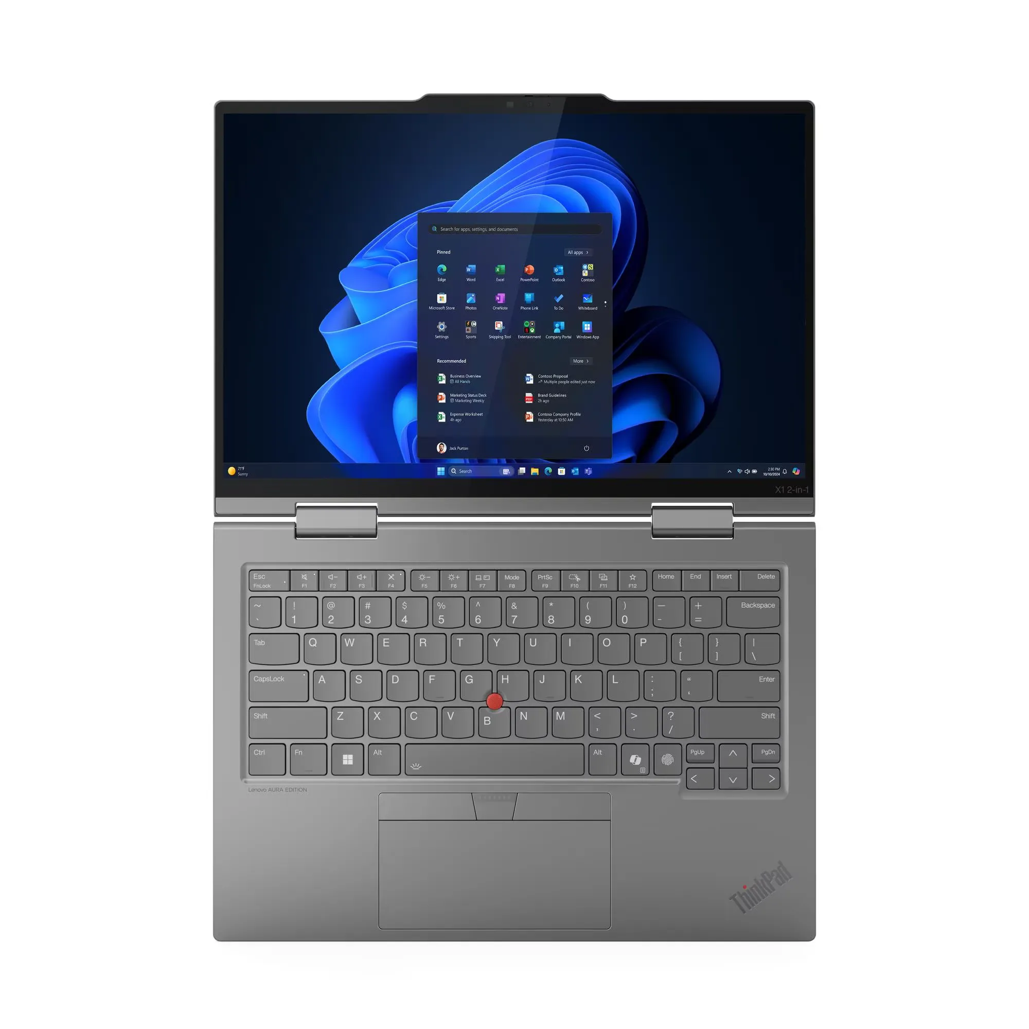 Lenovo ThinkPad X1 2-in-1 Gen 10 Aura Edition Touch Core Ultra 7 32GB 1TB
