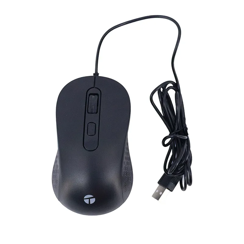 Ratón alámbrico TEROS TE-1229S, 2000 DPI, USB
