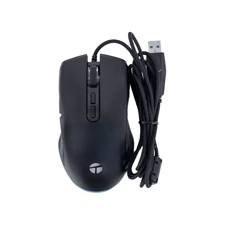 Mouse gamer TEROS TE-1233G, 1600 DPI, USB, RGB