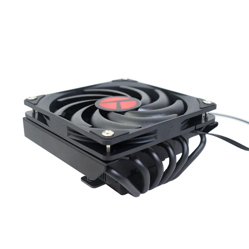 Cooler para CPU TEROS TE-8166N, Bajo perfil, Intel y AMD, TDP 120W, Aire