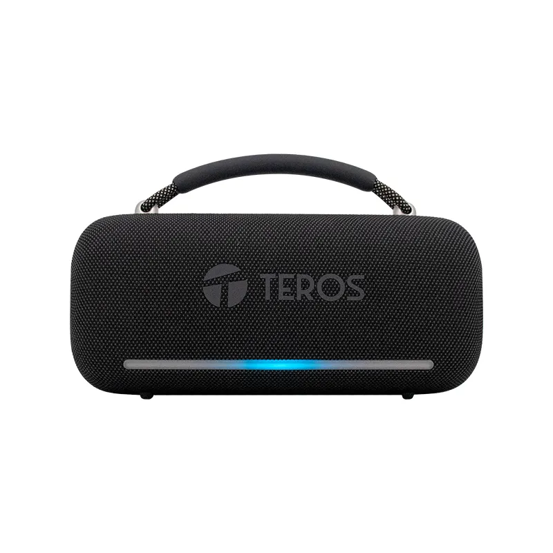 Parlante inalámbrico TEROS VIBE VB-6049BLK, BT 5.3, 60W, 4000mAh, USB, Luces RGB