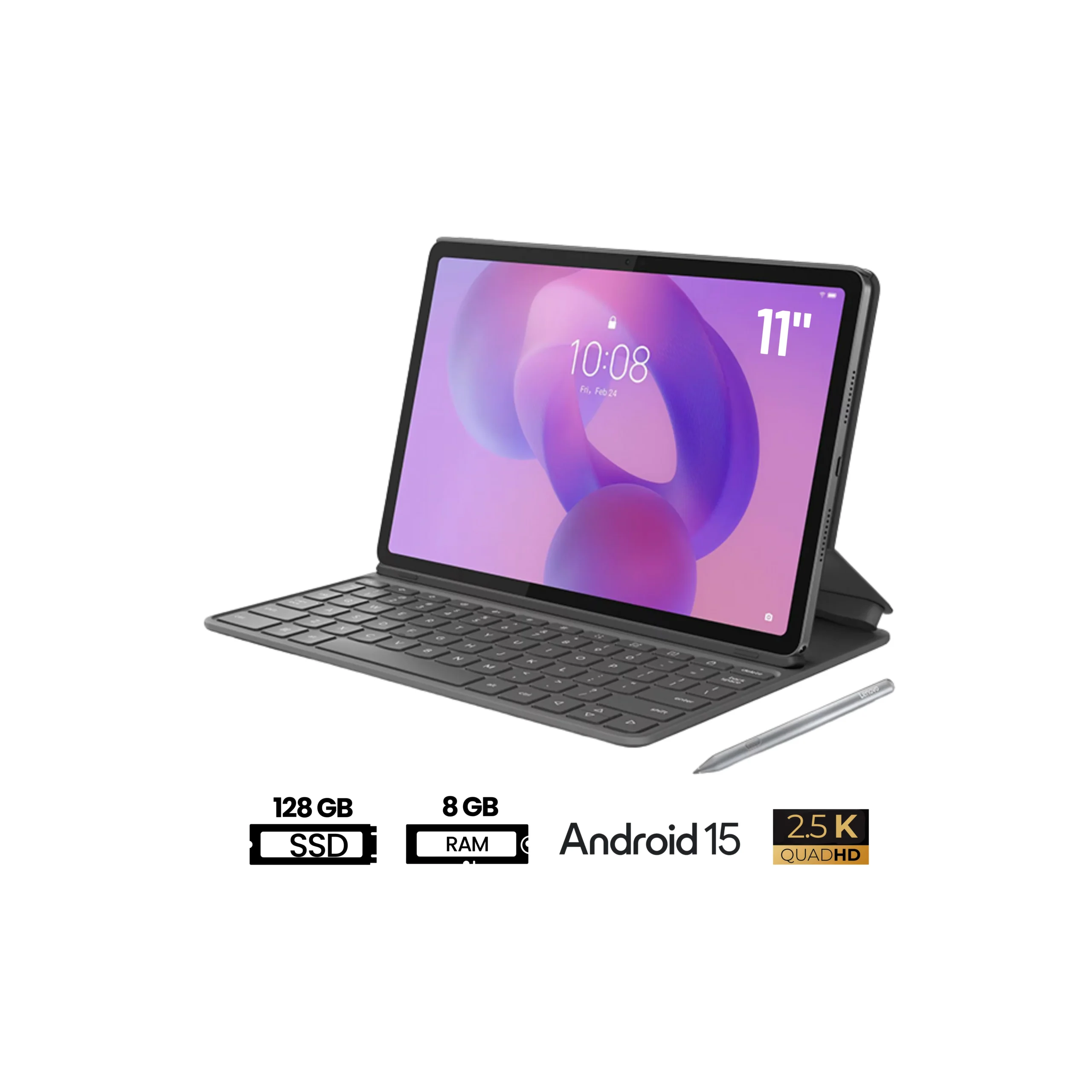 lenovo tab plus 11.5" 2k | 8gb | 128gb | android 14 zadx0126pe